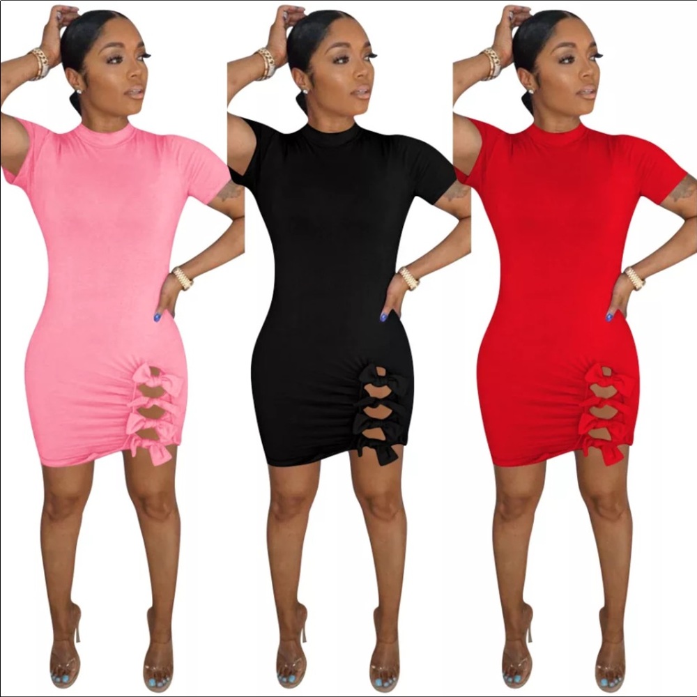 Sleeve Bodycon Mini - Picture 2 of 4